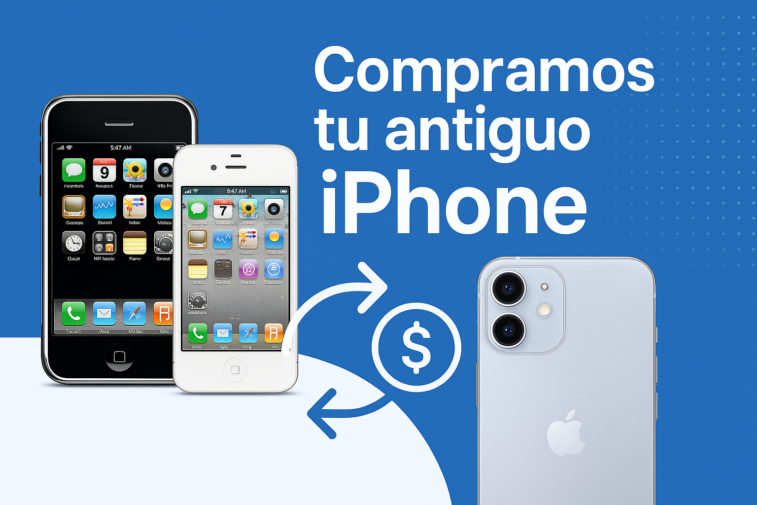 Compramos tu antiguo iPhone