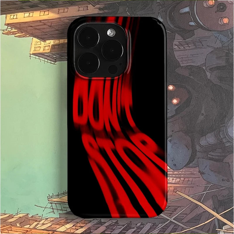 Funda iPhone - Don´t stop