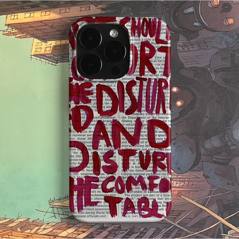 Funda Letras Retro - Único modelo