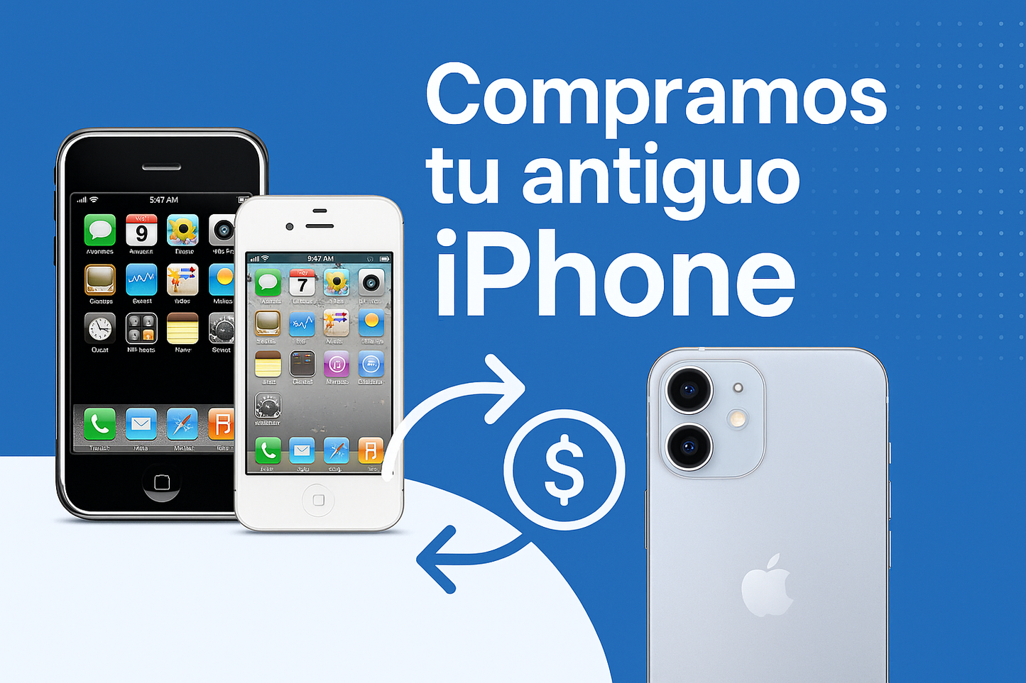 Compramos tu antiguo iPhone